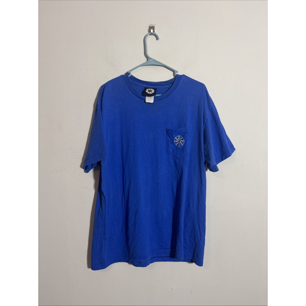 Vintage 90s Marlboro Shirt Ski Make the Run Pocket Cigarettes Distressed XL
